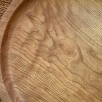 Platter blanks in Curly Pennsylvania Cherry