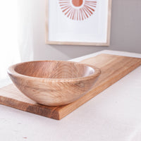 BOWL AND BOARD COMBO IN CURLY MAPLE