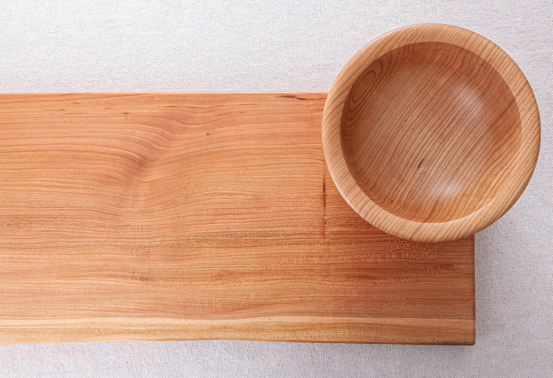BOWL AND BOARD COMBO IN CHERRY