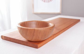 BOWL AND BOARD COMBO IN CHERRY