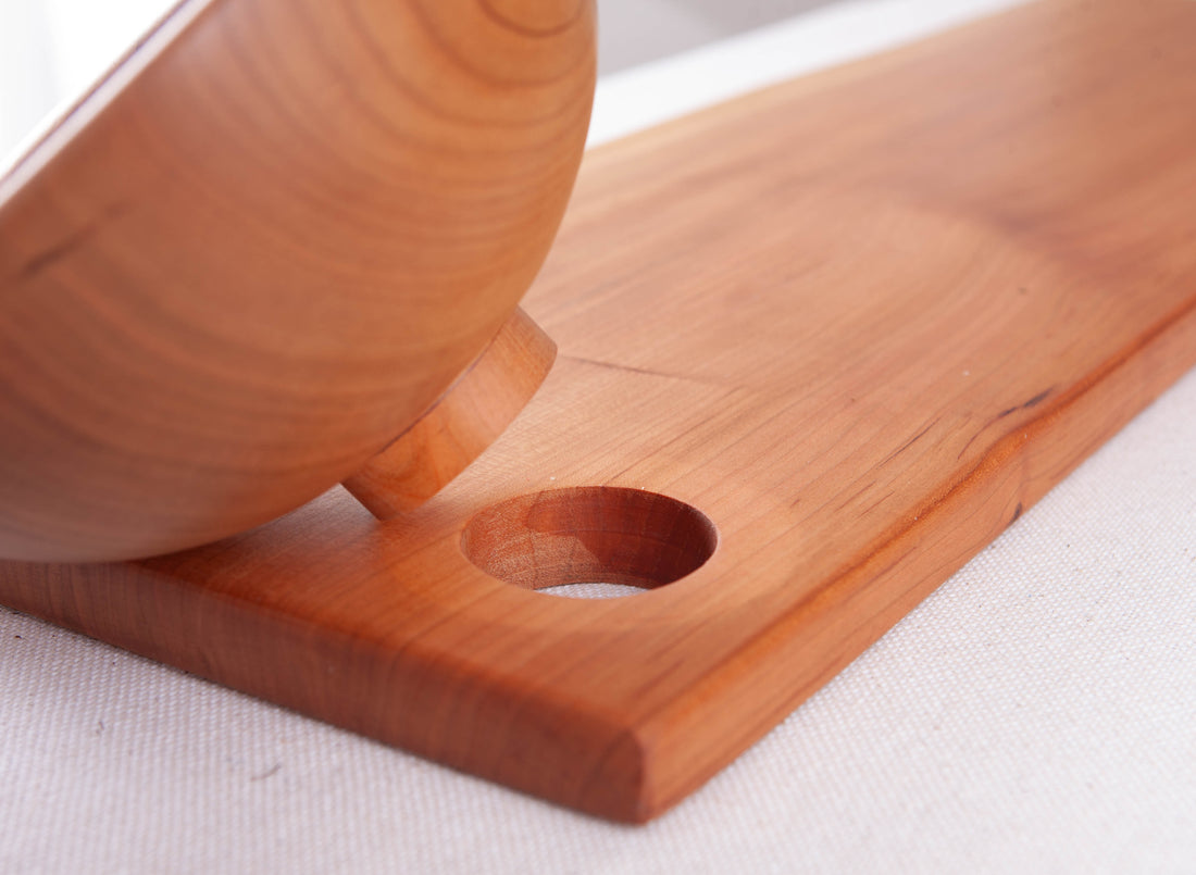 BOWL AND BOARD COMBO IN CHERRY