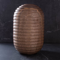 POLISHED HIVE VESSEL IN BLACK WALNUT