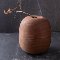 SUNKEN TOP VESSEL IN TEXTURED BLACK WALNUT (2)