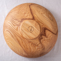 OBLIQUE BOWL IN TEXTURED FIGURED ASH 16.25"x4.25"