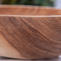 PREMIER BOWL IN FIGURED ASH 17x6