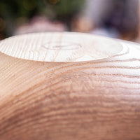 PREMIER BOWL IN FIGURED ASH 17x6