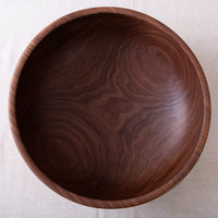 OBLIQUE BOWL IN BLACK WALNUT 14x5.5"