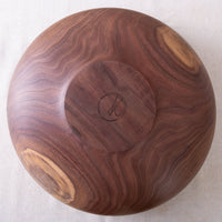 OBLIQUE BOWL IN BLACK WALNUT 14x5.5"