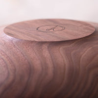 OBLIQUE BOWL IN BLACK WALNUT 14x5.5"