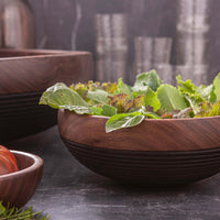 RULE OF THIRDS BOWL IN BLACK WALNUT