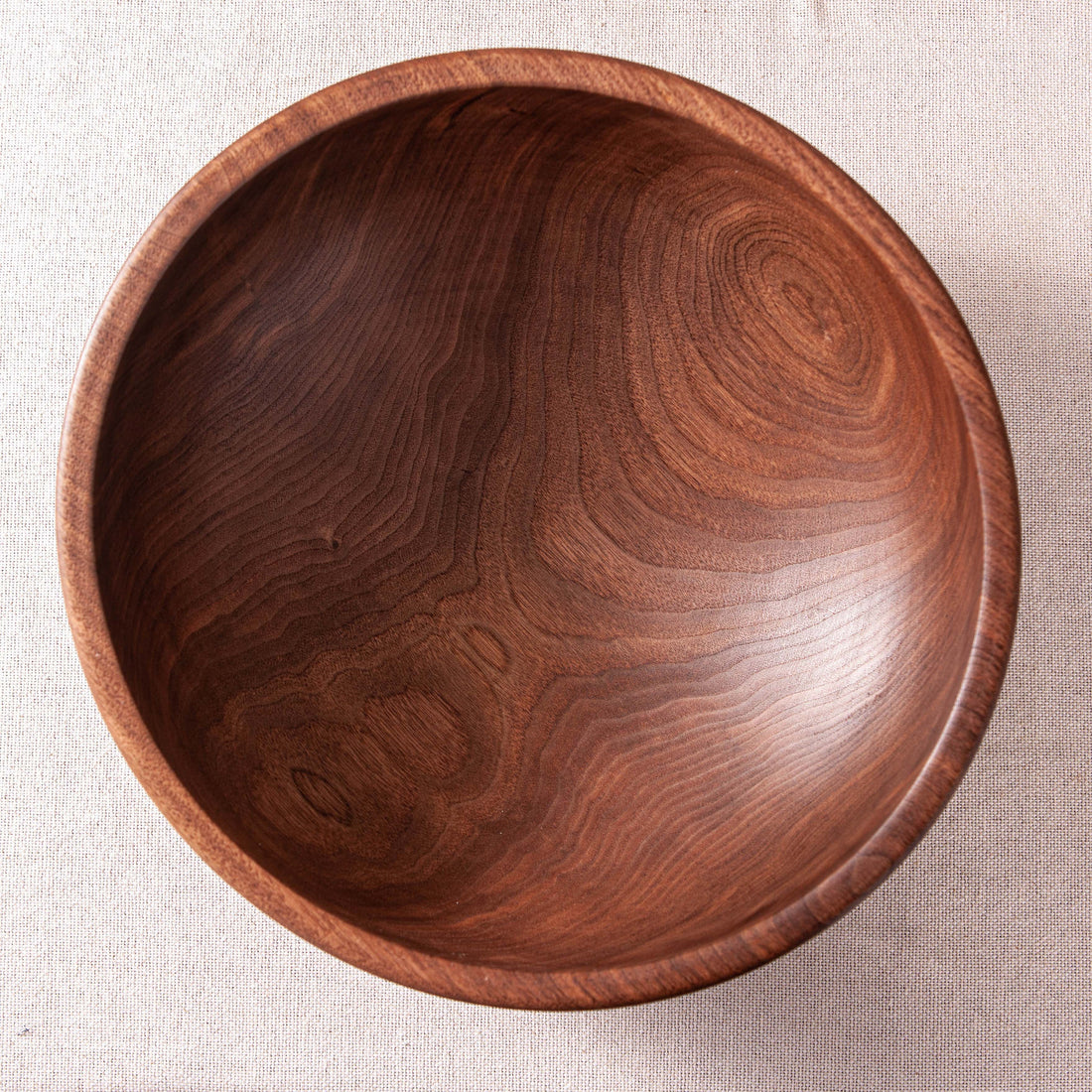 RULE OF THIRDS BOWL IN BLACK WALNUT