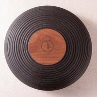 RULE OF THIRDS BOWL IN BLACK WALNUT