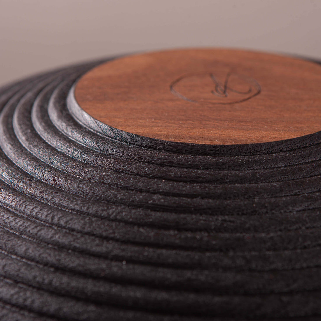 RULE OF THIRDS BOWL IN BLACK WALNUT