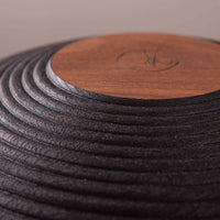 RULE OF THIRDS BOWL IN BLACK WALNUT