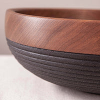 RULE OF THIRDS BOWL IN BLACK WALNUT