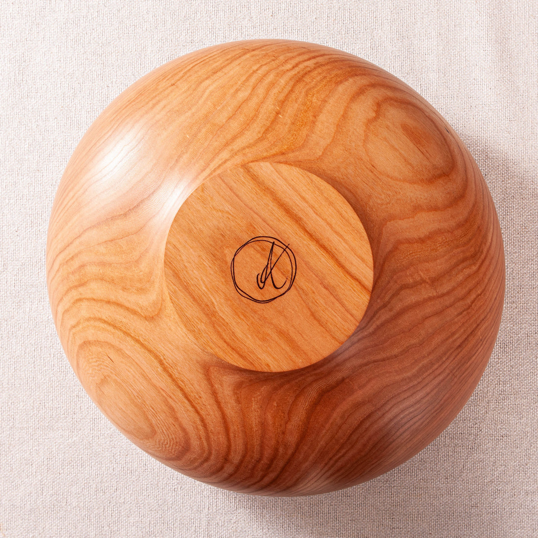 COVE BOWL IN CHERRY AND EBONIZED CHERRY