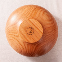 COVE BOWL IN CHERRY AND EBONIZED CHERRY