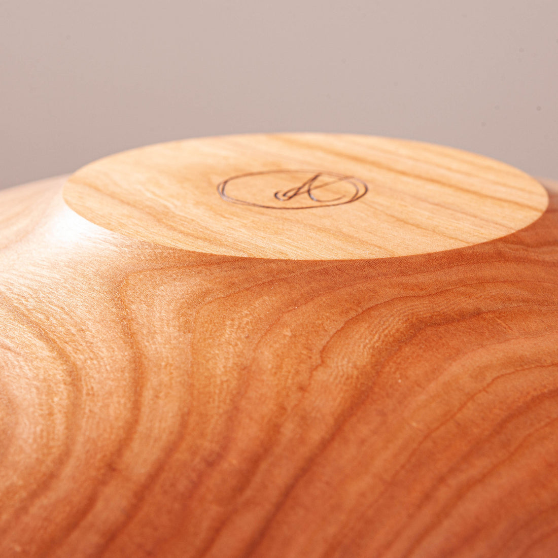 COVE BOWL IN CHERRY AND EBONIZED CHERRY