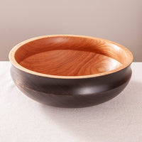 COVE BOWL IN CHERRY AND EBONIZED CHERRY