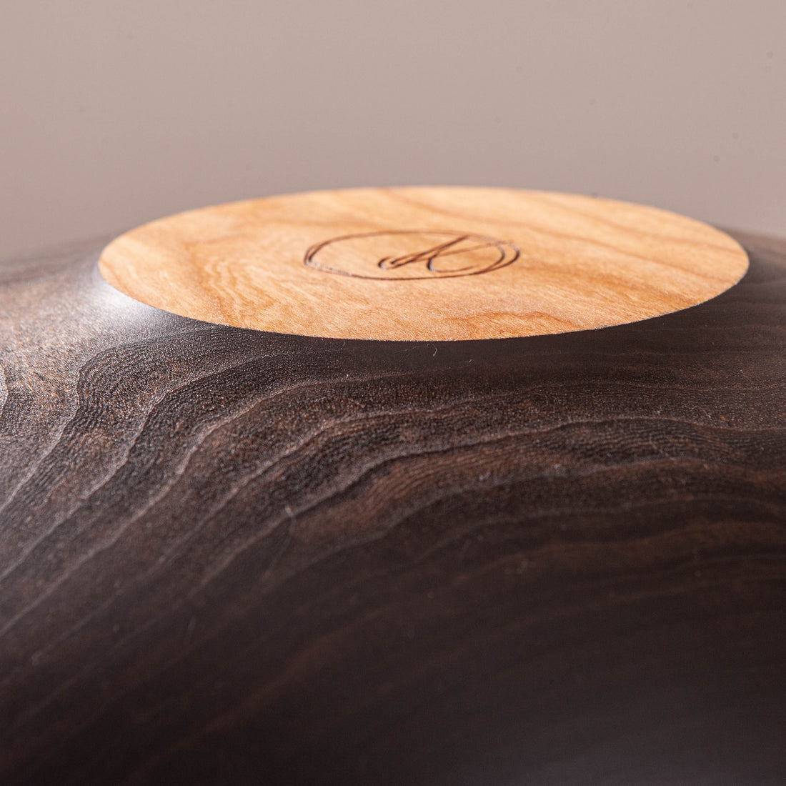 COVE BOWL IN CHERRY AND EBONIZED CHERRY