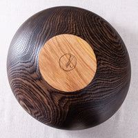 OBLIQUE BOWL IN WHITE OAK 15" x 6"