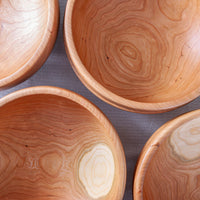 RAISED BEAD OBLIQUE BOWL IN CHERRY 13x5"