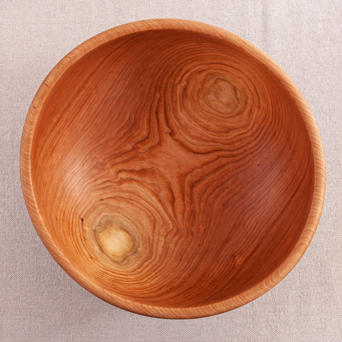 RULE OF THIRDS BOWL IN CHERRY