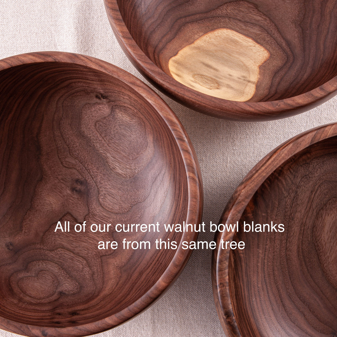 ROUGHED OUT BOWL BLANKS IN BLACK WALNUT