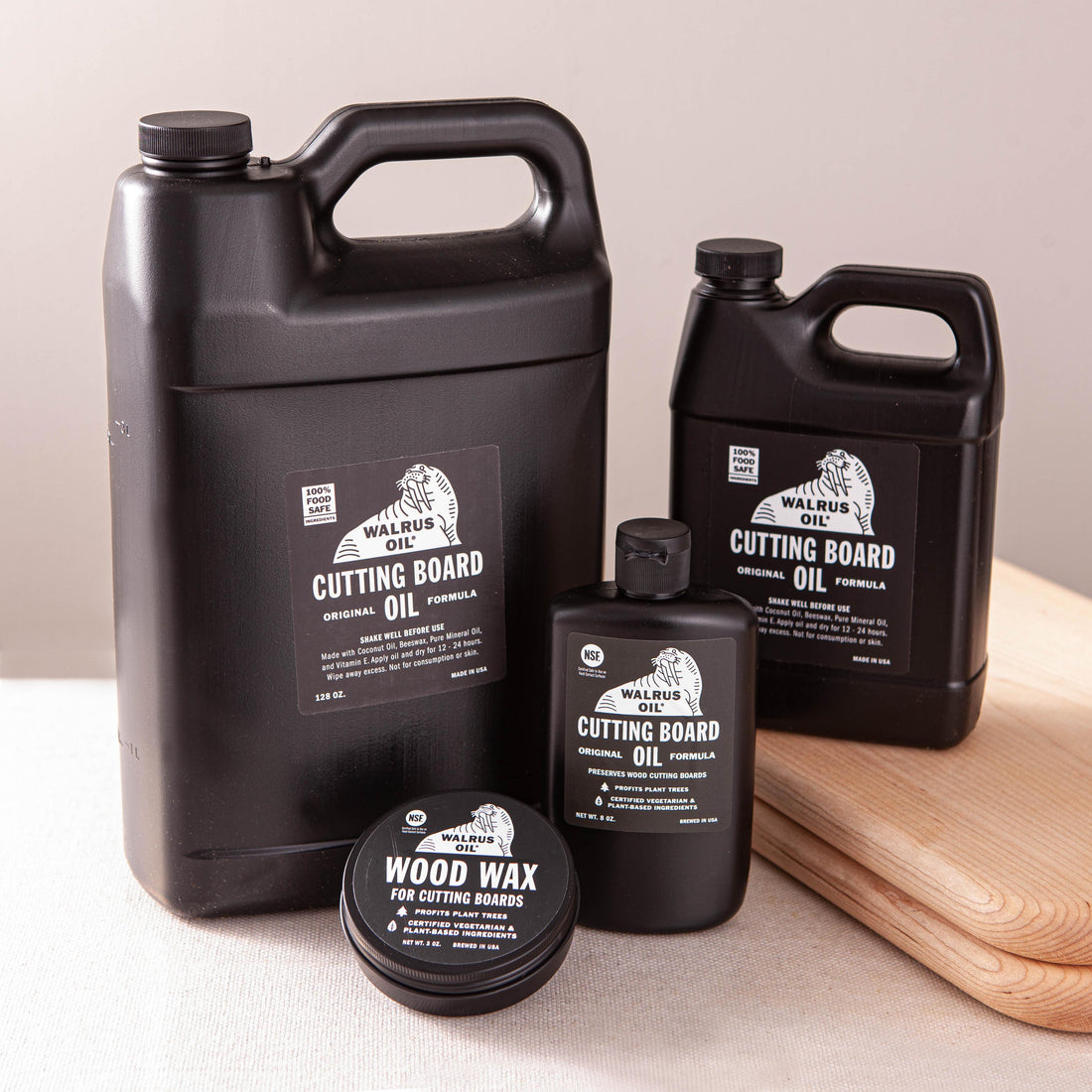 WALRUS OIL WOOD OIL AND WOOD WAX