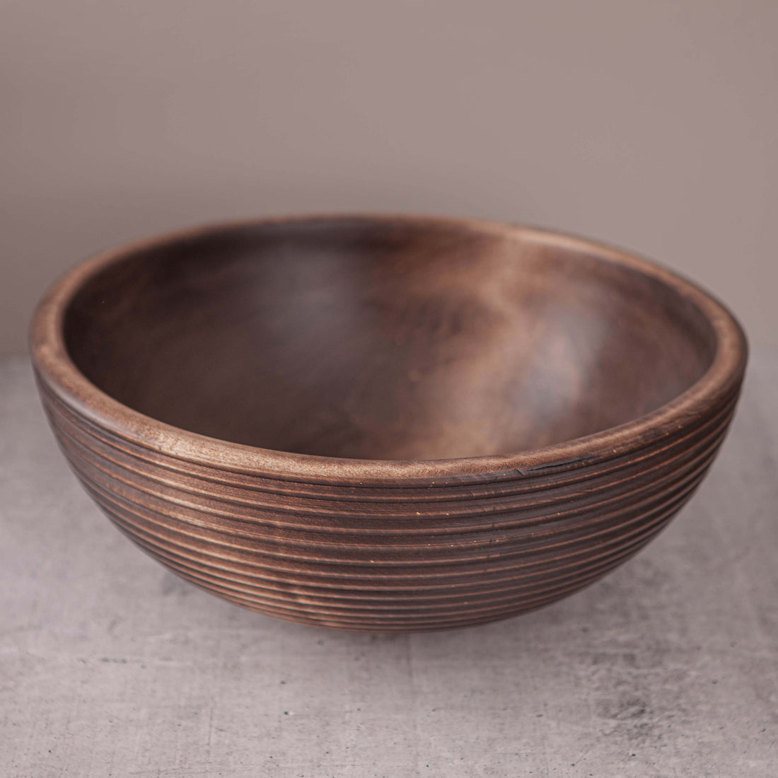 PALLADIUM BOWL BANNETON STYLE IN RED MAPLE 14X5.5"
