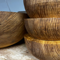 ROUGHED OUT BOWL BLANKS IN FIGURED WHITE ASH 2