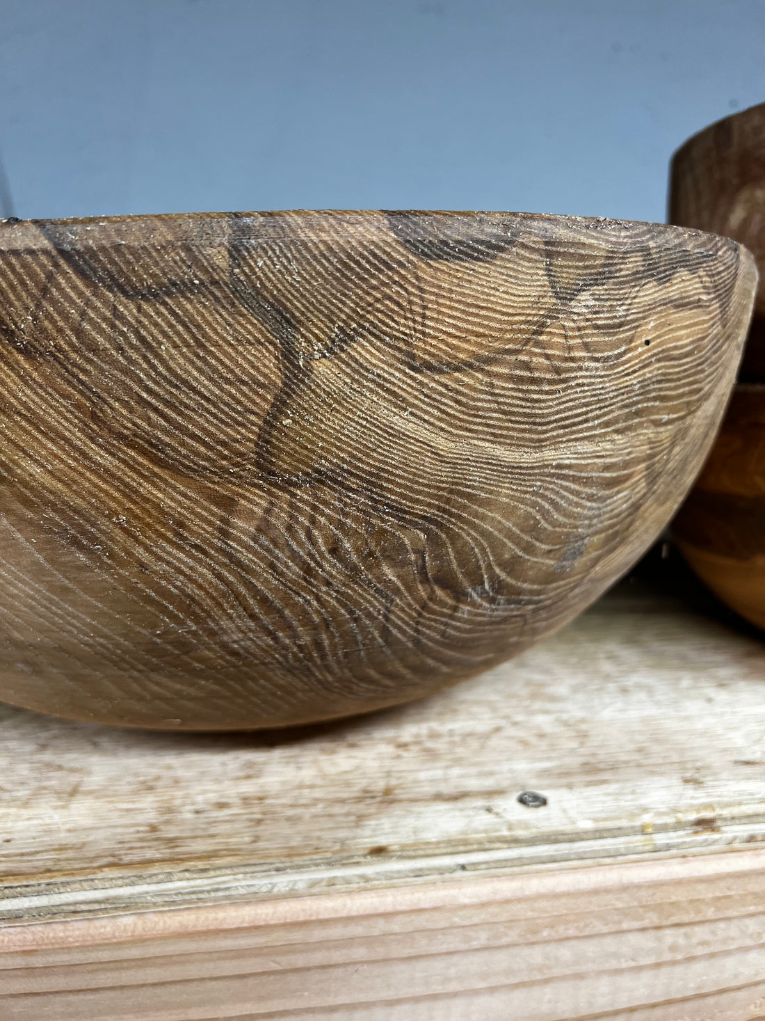 ROUGHED OUT BOWL BLANKS IN FIGURED WHITE ASH 3