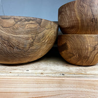 ROUGHED OUT BOWL BLANKS IN FIGURED WHITE ASH 3