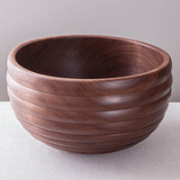 HIVE BOWL IN BLACK WALNUT 14.75"x8.25"