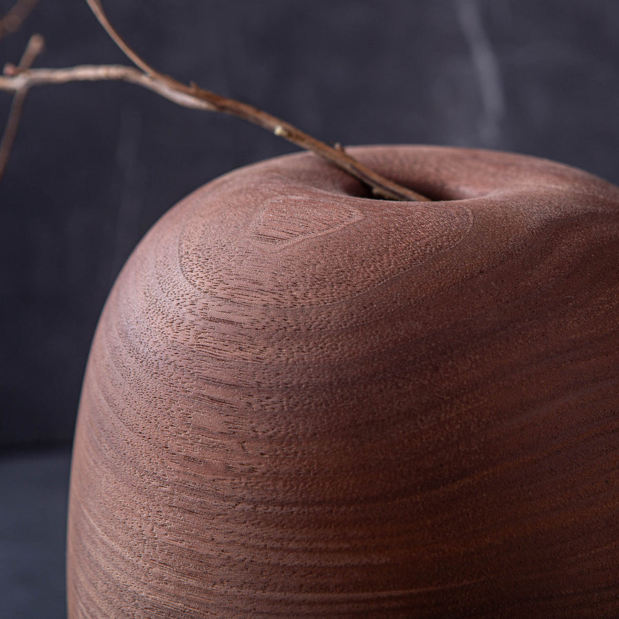 SUNKEN TOP VESSEL IN TEXTURED BLACK WALNUT (2)