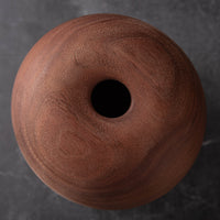 SUNKEN TOP VESSEL IN TEXTURED BLACK WALNUT (2)