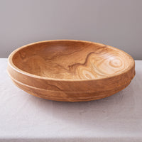 CASSINI BOWL IN TEXTURED FIGURED ASH 17"x4"