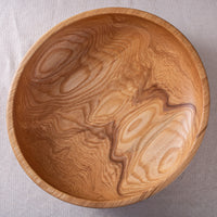 CASSINI BOWL IN TEXTURED FIGURED ASH 17"x4"