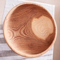 SINGLE BEAD PREMIER BOWL IN FIGURED ASH 17x6.25"