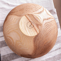 SINGLE BEAD PREMIER BOWL IN FIGURED ASH 17x6.25"