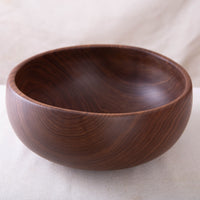 OBLIQUE BOWL IN BLACK WALNUT  14x5.5"