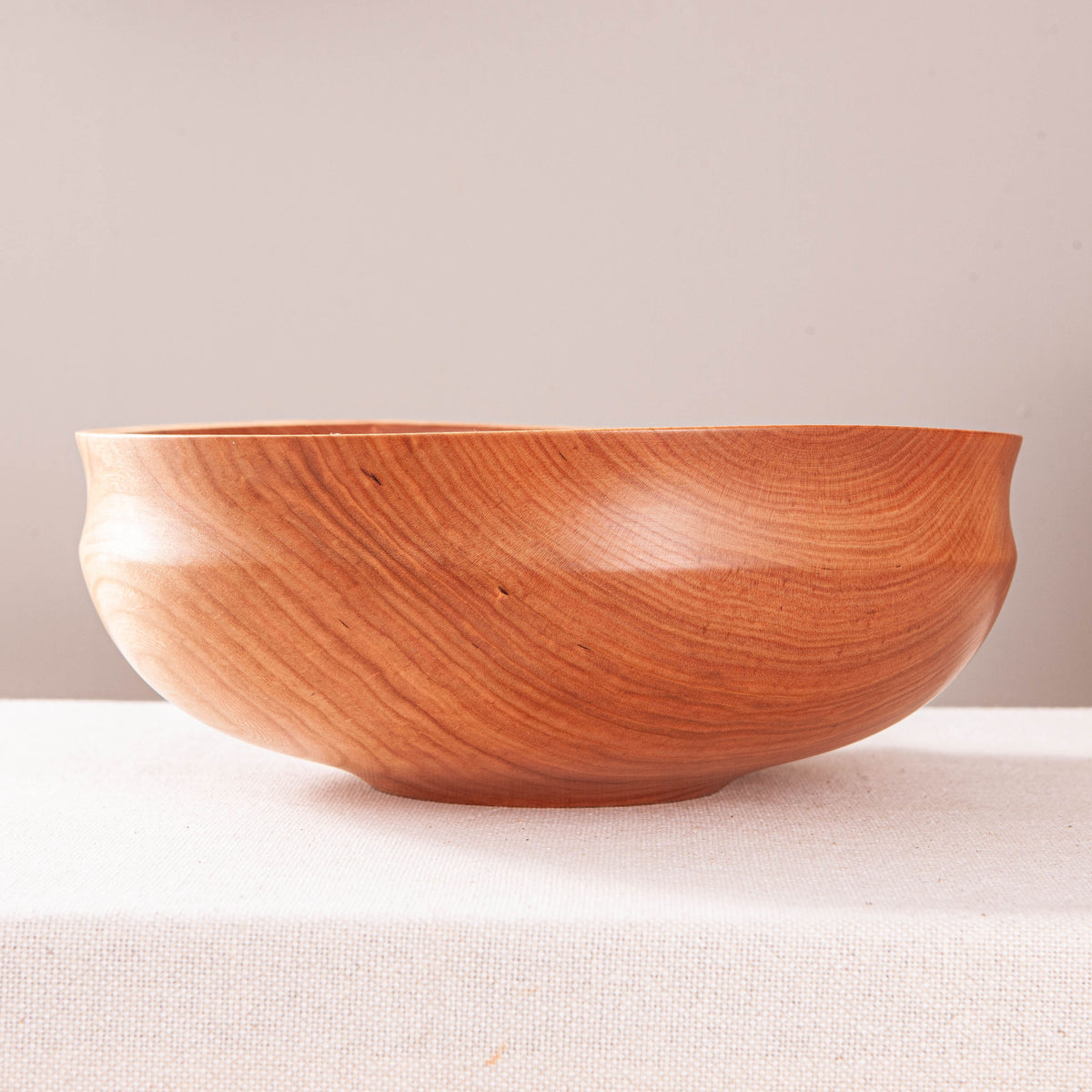 COVE BOWL IN CHERRY AND EBONIZED CHERRY