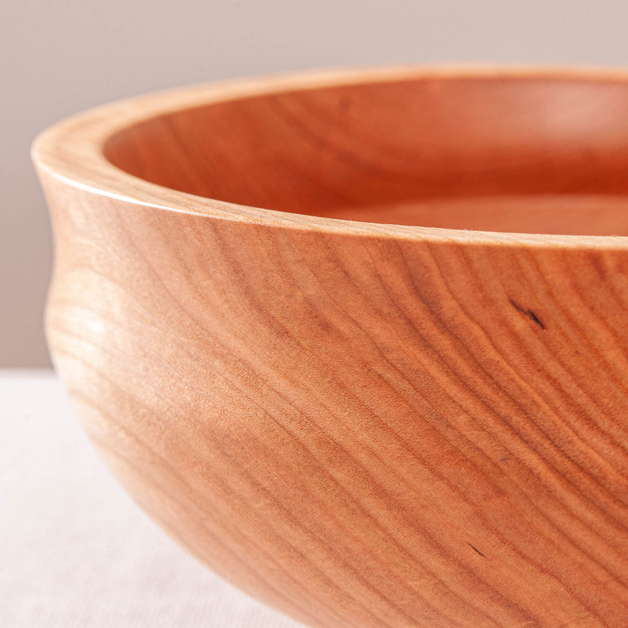 COVE BOWL IN CHERRY AND EBONIZED CHERRY