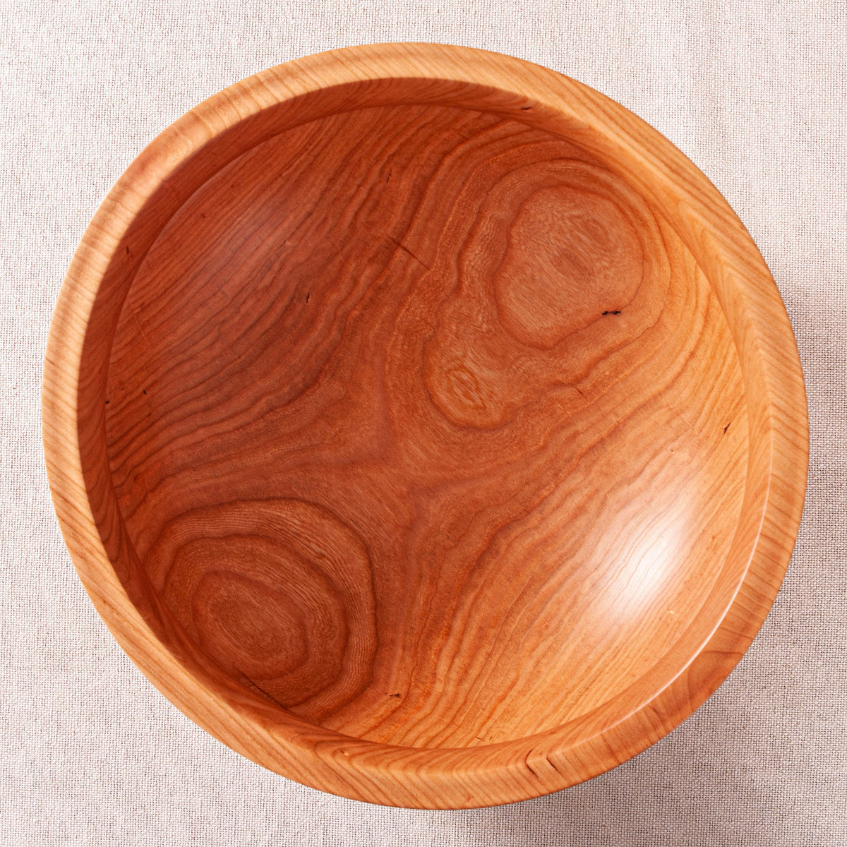 COVE BOWL IN CHERRY AND EBONIZED CHERRY