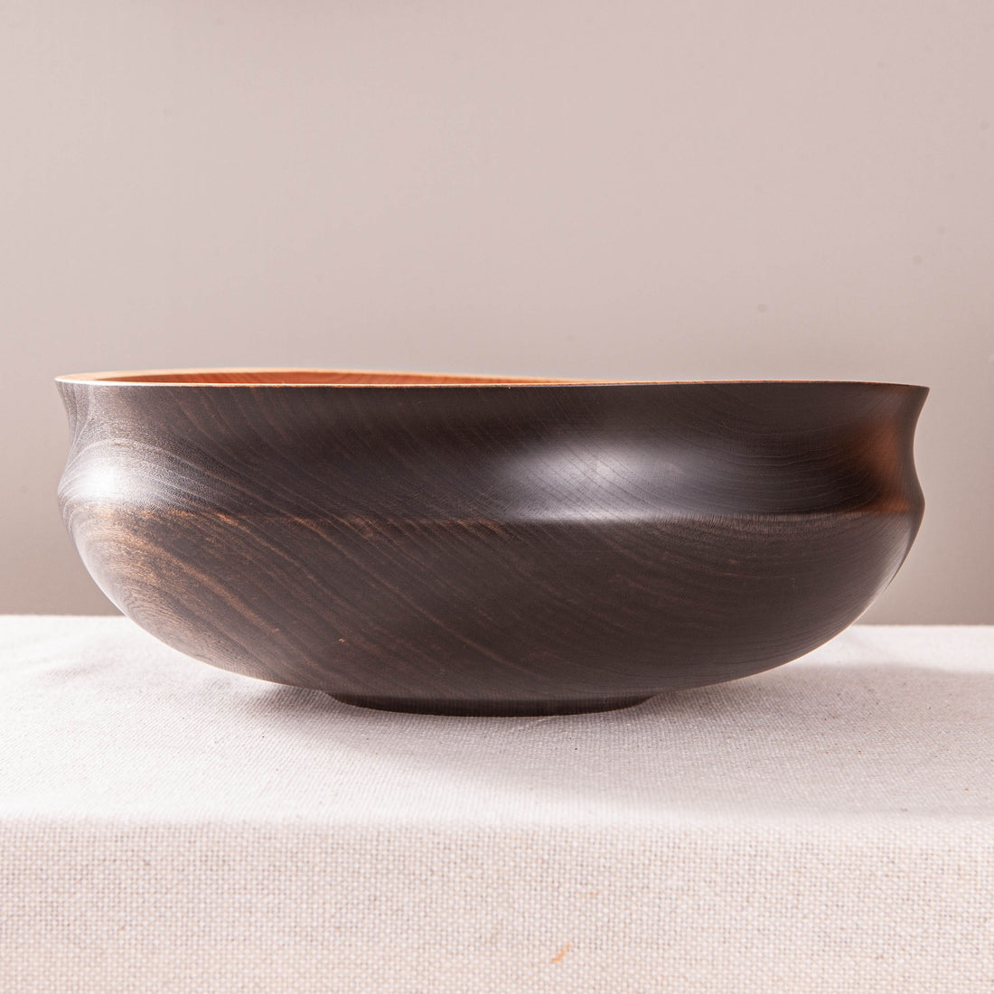 COVE BOWL IN CHERRY AND EBONIZED CHERRY
