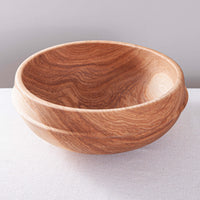 SINGLE BEAD PREMIER BOWL IN FIGURED ASH 16x6.25"