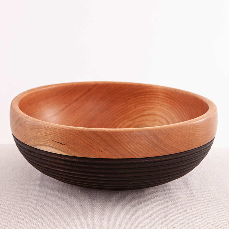 RULE OF THIRDS BOWL IN CHERRY