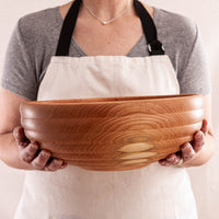 HIVE BOWL IN CHERRY AND EBONIZED CHERRY